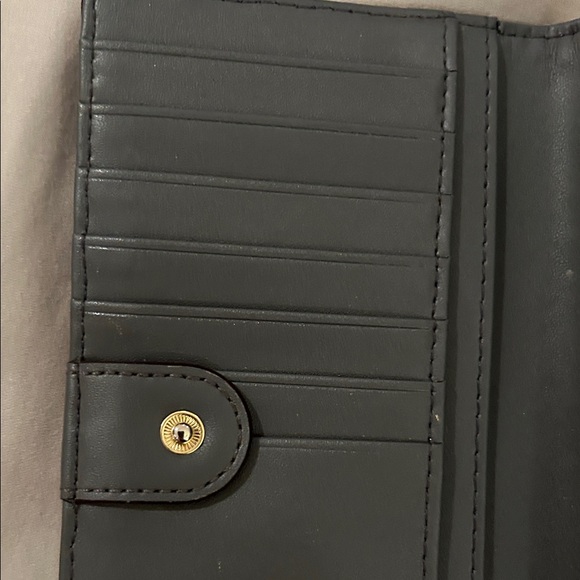 Kate Spade Grey Pebbled Leather Wallet - Picture 5 of 6